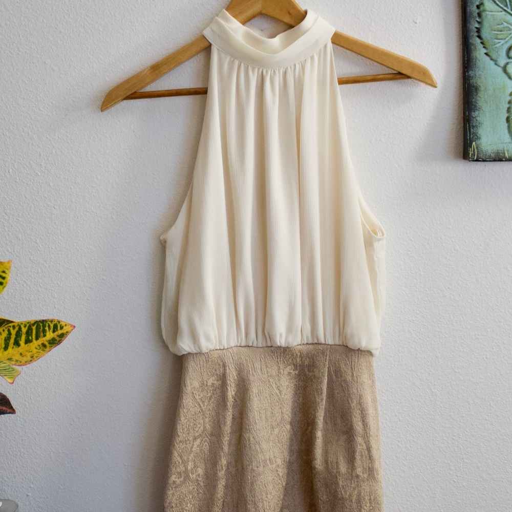 Forever 21 Cream Dress